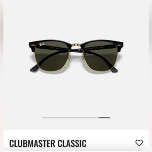 Clubmaster Classic Sunglasses by Ray-Ban
